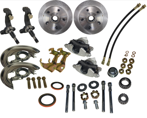 1964-72 Chevy Chevelle Disc Brake Conversion Kit, Stock Spindles ...